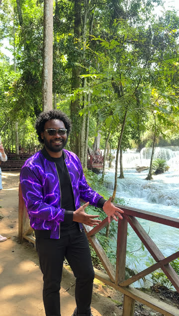 Purple bomber jacket