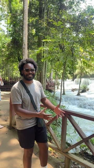 The real frame at the falls