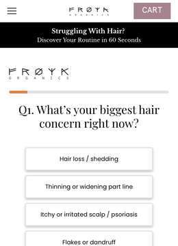 Top of https://froyaorganics.com/pages/hair-quiz