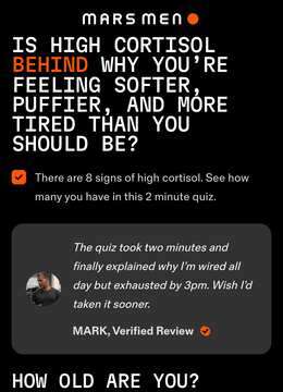 Top of https://mengotomars.com/pages/cortisol-quiz