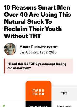 Top of https://mengotomars.com/pages/10-reasons-aging
