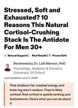 Top of https://mengotomars.com/pages/10-reasons-cortisol
