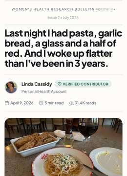 Top of https://mynuora.com/pages/pasta-garlic-bread-and-a-glass-of-red