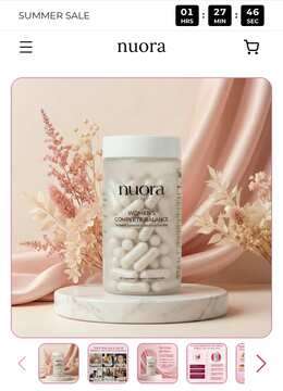 Top of https://mynuora.com/pages/gut-capsule