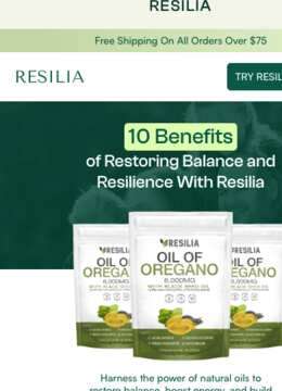 Top of https://resilia.shop/pages/10-benefits-of-restoring-balance-and-resilience-with-resilia