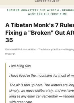 Top of https://resilia.shop/pages/a-tibetan-monks-7-rules-for-fixing-a-broken-gut-after-35-ooo-google