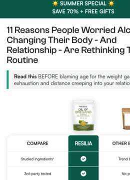 Top of https://resilia.shop/pages/11-reasons-people-worried-alcohol-is-changing-their-body