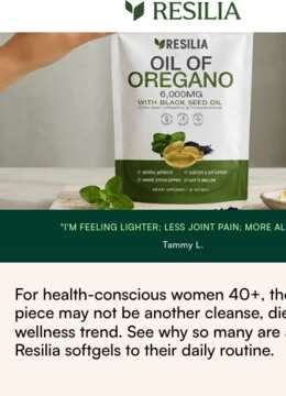 Top of https://resilia.shop/pages/health-conscious-women-40