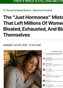Top of https://resilia.shop/pages/women-menopause-v1ad-adv-google