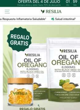 Top of https://resilia.shop/products/resilia-oil-of-oregano-softgels-spanish