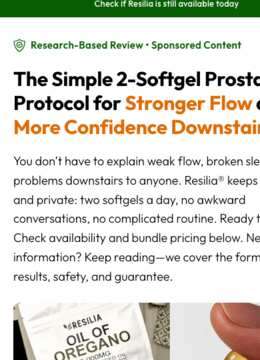 Top of https://resilia.shop/pages/prostate-pre-lander