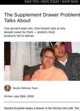 Top of https://resilia.shop/pages/ohio-womans-2-year-medical-nightmare-ends-when-son-discovers-what-12-doctors-missed