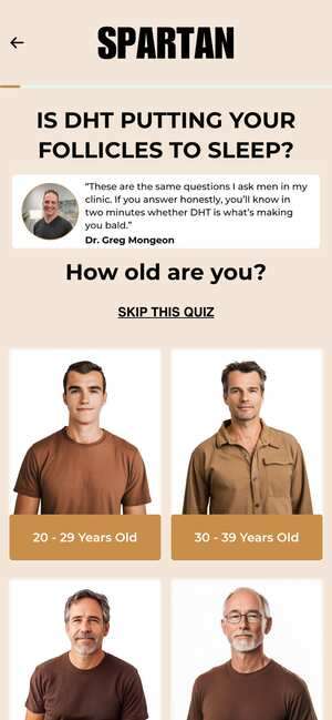 Top of shop.try-sprtn.com/main-quiz-hlt